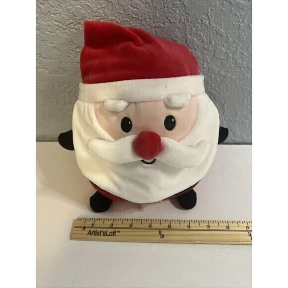 Santa Plush Cute &‎ Super Soft Cuddle And Love. 8 Inches Tall